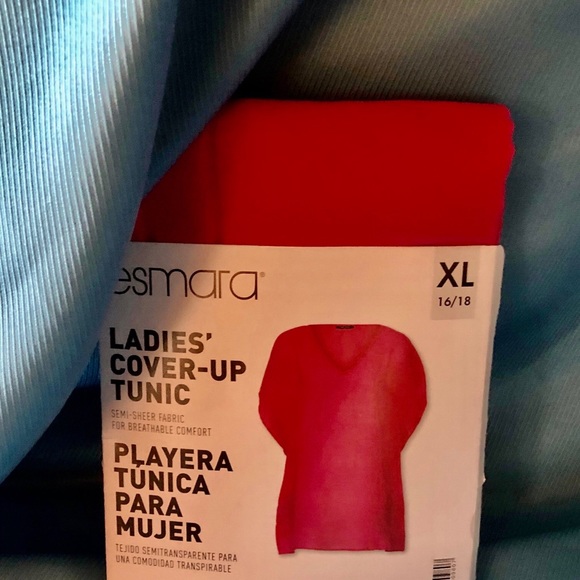 Esmara Ladies Cover Up Tunic, (1) Black Size & (1) Fusha @ Size XL/16-18 - Picture 3 of 6